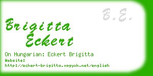 brigitta eckert business card